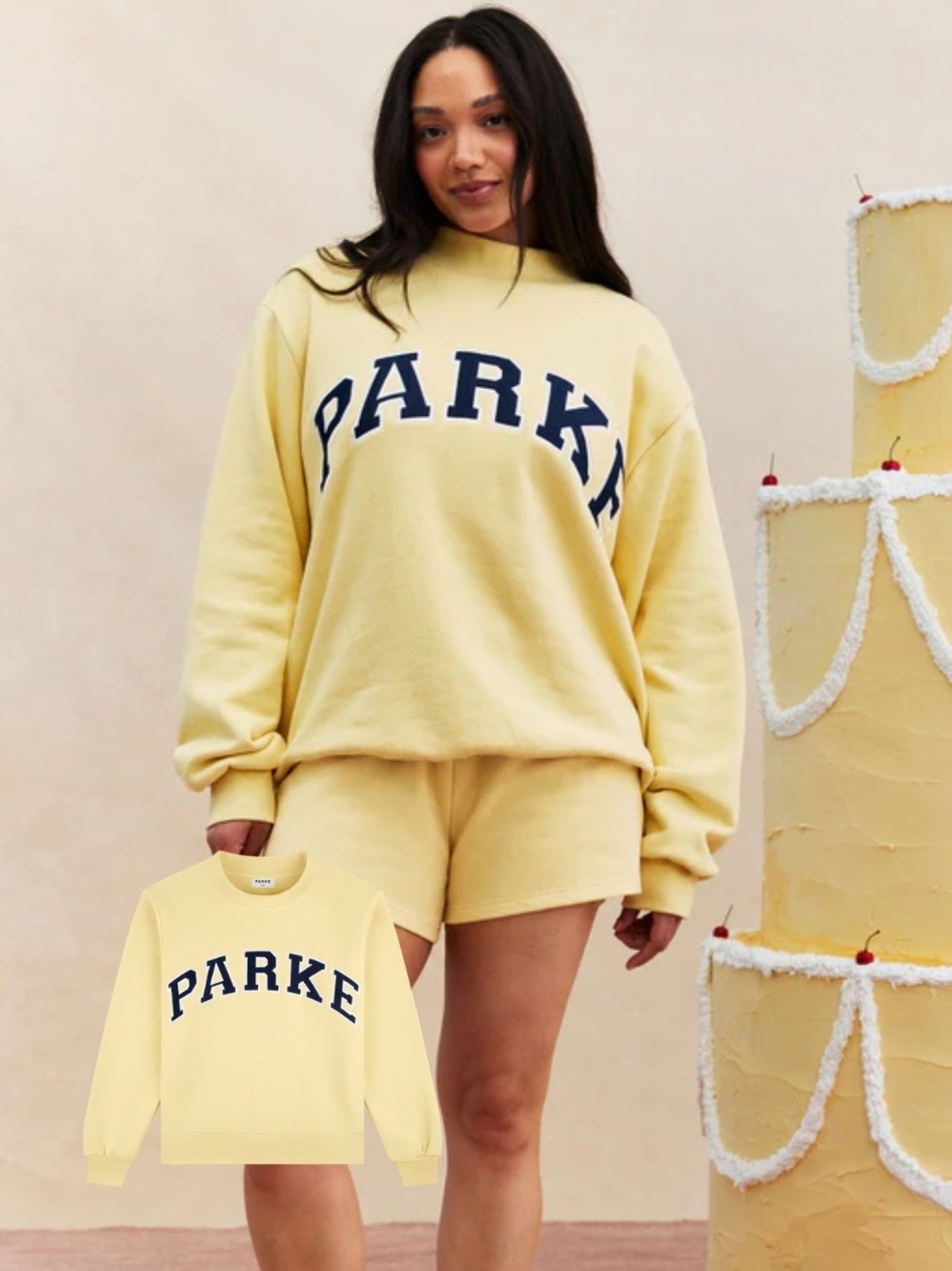 Parke Varsity Mockneck Peel + Denim